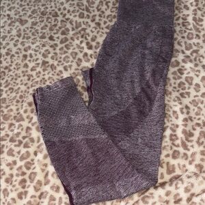 PINK Maroon Workout Leggings